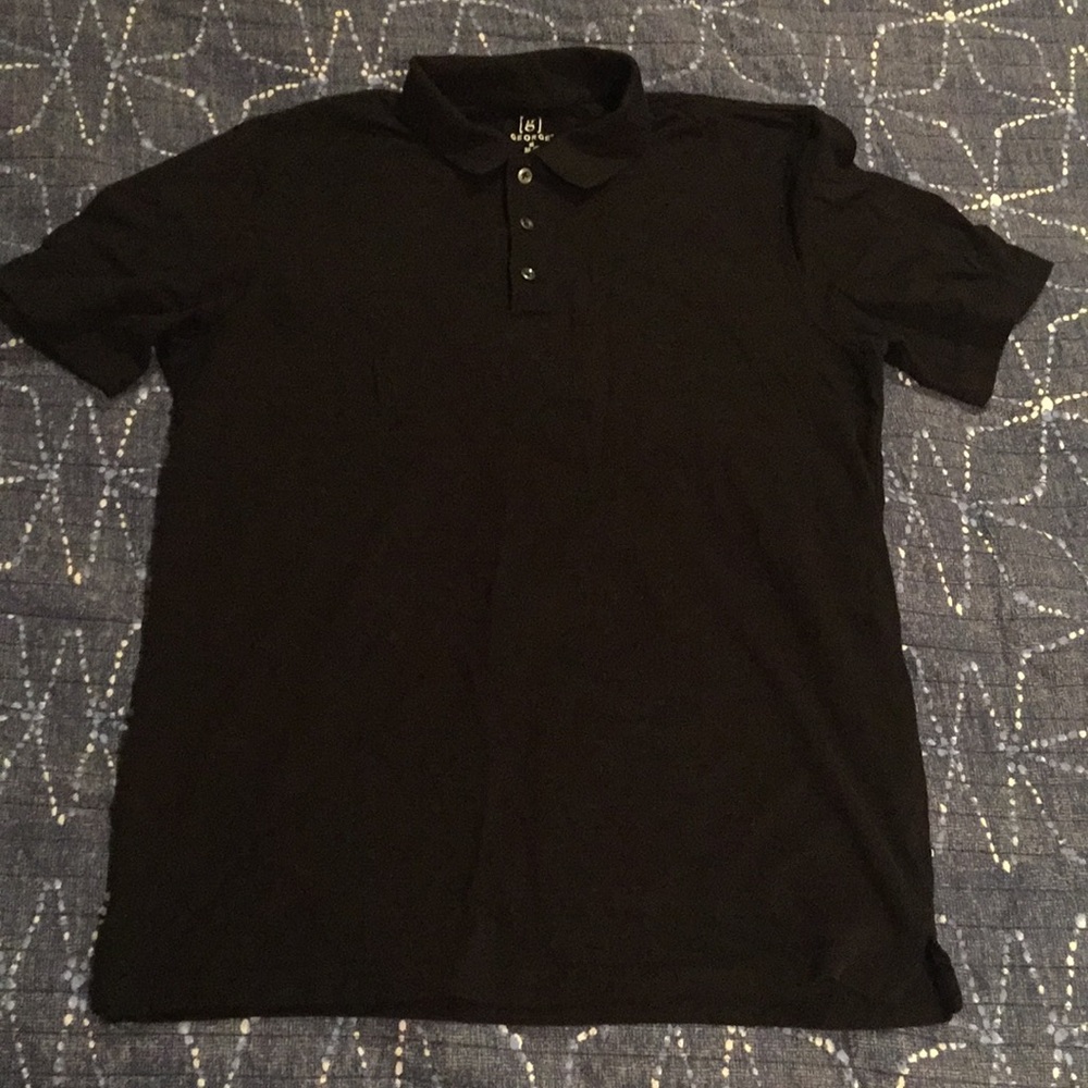 Black collared Polo. (ALWAY OPEN TO OFFERS)